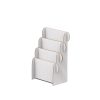 KISS A5 - Portadepliant da banco con 3 tasche