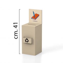 Alternative view of RUMA SMALL - Urna con foro per cartoline e tasca