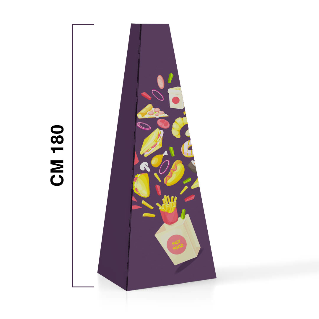 WAKU BIG - Totem piramidale in cartone - immagine 2