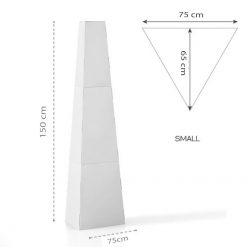 WAKU SMALL - Totem piramidale in cartone - immagine 4