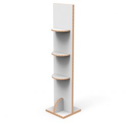 BODY - Espositore porta prodotti con 3 ripiani