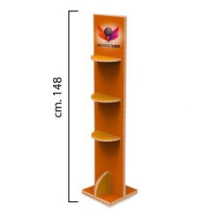 Alternative view of BODY - Espositore porta prodotti con 3 ripiani