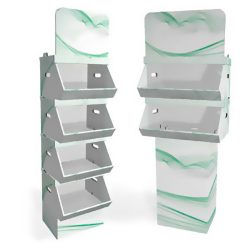 Boxy - Espositore modulare in cartone