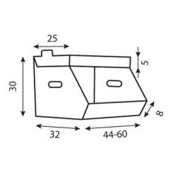 Alternative view of Boxy - Espositore modulare in cartone