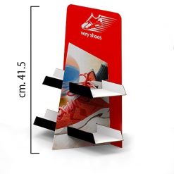 Alternative view of IZAR – Espositore da banco 4 ripiani