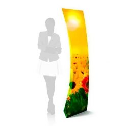 KALIDA - Totem Curvo in Cartone - immagine 3