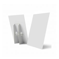 LUXY - Cartello vetrina con stampa lucida