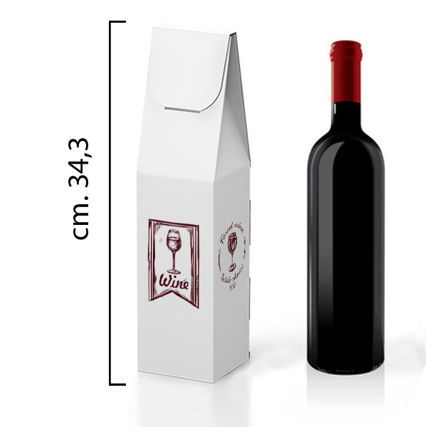 WINE 1 - Scatola porta bottiglia singola - immagine 2
