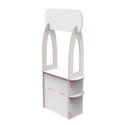 CLIX - Banchetto promozionale in cartone Nidoboard da 16mm