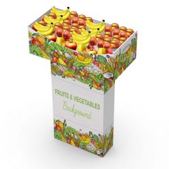 LONGINA - Espositore da terra in  cartone ondulato - immagine 3